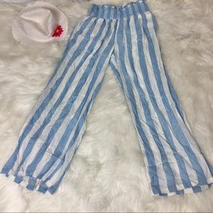 Marina Blue Cover Up Pants